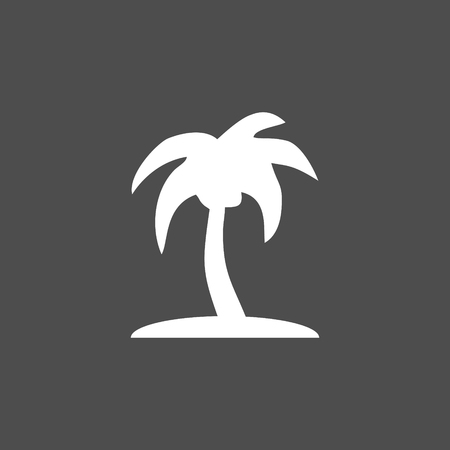 Palma summer vector iconのイラスト素材