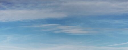 Sky background with soft cloudsの写真素材