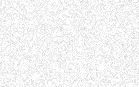 Abstract background in light gray concentric linesのイラスト素材