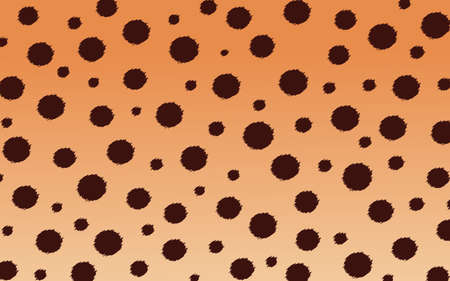 Cheetah spotted print texture backgroundのイラスト素材