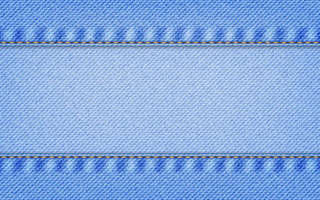 Light blue denim jeans texture with copy spaceのイラスト素材