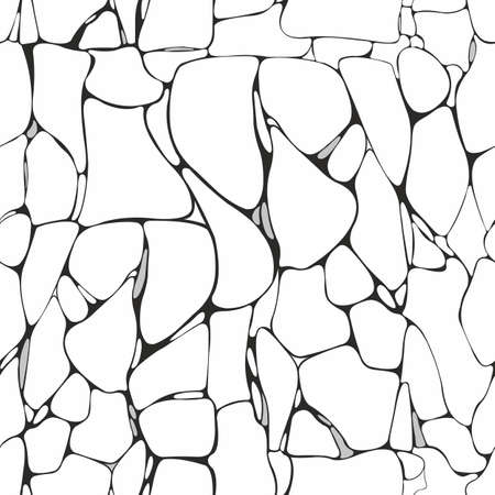 seamless texture of white marble stone decorative backgroundのイラスト素材