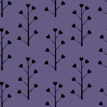 Decorative seamless background with floral elements for designのイラスト素材