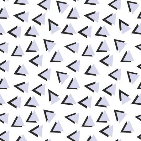 Vector seamless pattern with triangles. Background for design of fabric, wallpaper, covers, surfaces, packaging and wrapping paperのイラスト素材