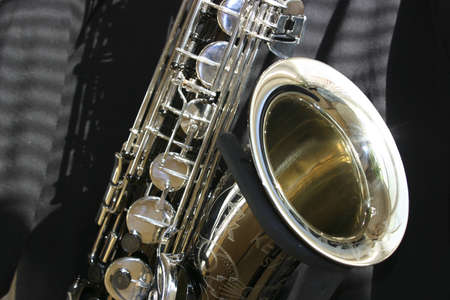 Let us go to play saxophones.の写真素材