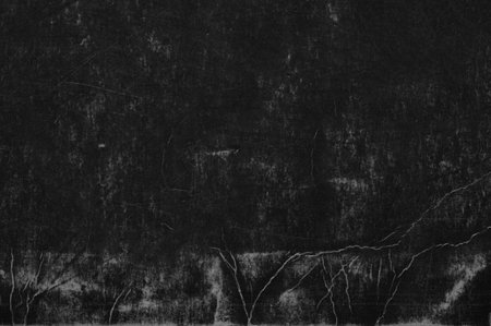 grunge black paper textureの写真素材