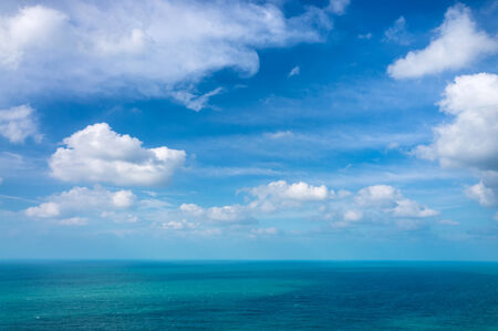 sea and skyの写真素材