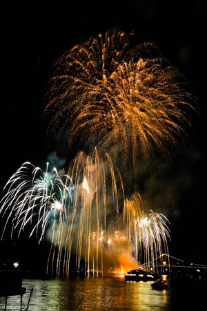 fireworksの写真素材
