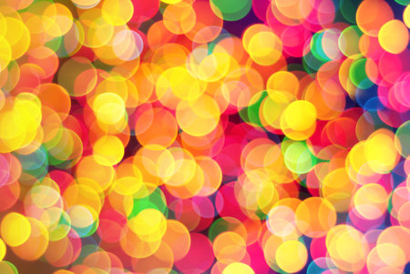 Abstract colorful lights backgroundの写真素材