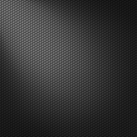 Black cell carbon pattern with spot light maskの写真素材
