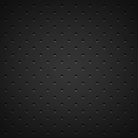 Black background of circle pattern textureの写真素材