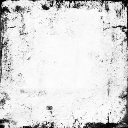 grunge paper texture, border and backgroundの写真素材