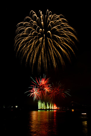 fireworksの写真素材