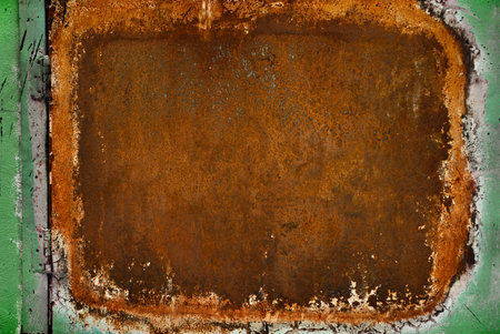 old vintage rusted metal backgroundの写真素材