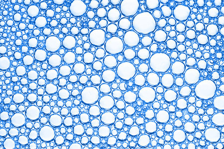Soap bubbles texture, abstract backgroundの写真素材
