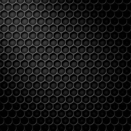 Black cell carbon pattern with spot light maskの写真素材