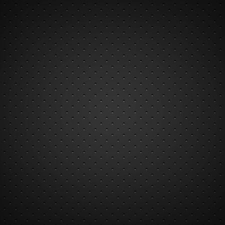 Black background of circle pattern textureの写真素材