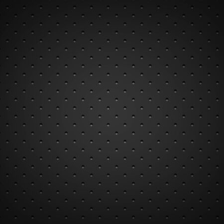 Black background of circle pattern textureの写真素材