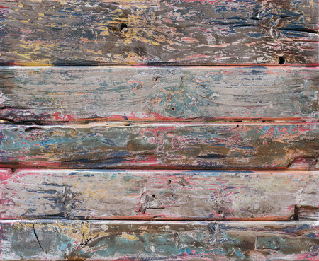 rustic wood texture background, table top viewの写真素材