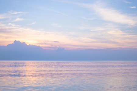 abstract sea and sky backgroundの写真素材