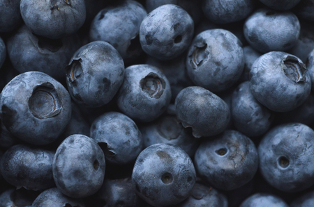 fresh juicy blueberry texture, natural backgroundの写真素材