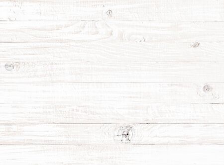 white wood texture background, wooden table top viewの写真素材