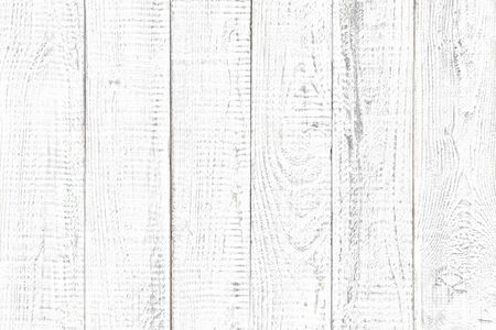 wood texture, old wood board pattern, white background with copy spaceの写真素材
