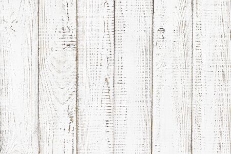 wood texture, old wooden board pattern, white copy spaceの写真素材