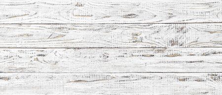 white wood texture background, wide wooden plank panel patternの写真素材