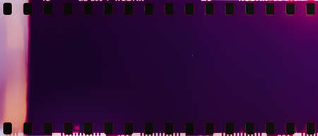 real film strip texture with burn light leaks, abstract background