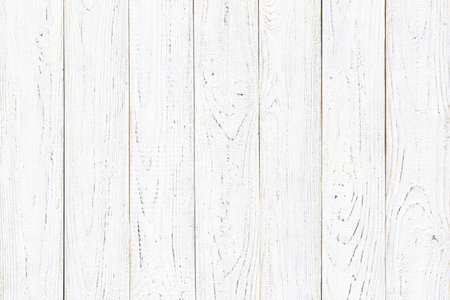 wood texture, old wood board pattern, white background with copy spaceの写真素材