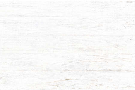 white wood texture background, wide wooden plank patternの写真素材