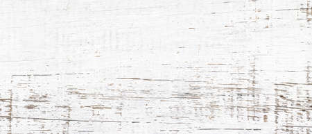 white wood texture background, wide wooden plank panel patternの写真素材