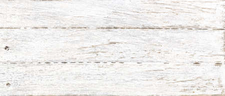 white wood texture background, wide wooden plank panel patternの写真素材