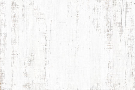 white wood texture background, wide wooden plank patternの写真素材