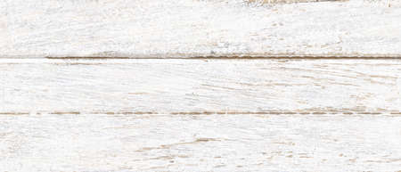 white wood texture background, wide wooden plank patternの写真素材