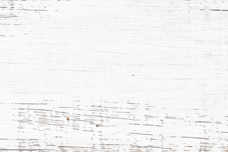 white wood texture background, wide wooden plank panel patternの写真素材