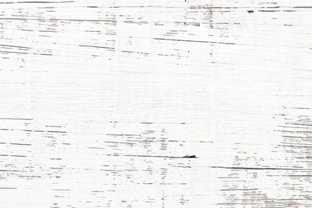 white wood texture background, wide wooden plank panel patternの写真素材