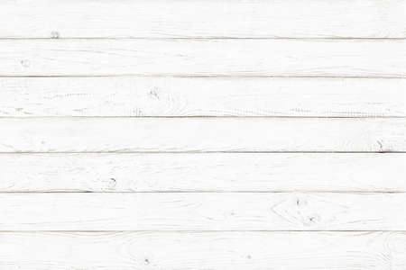 wood texture, old wood board pattern, white background with copy spaceの写真素材