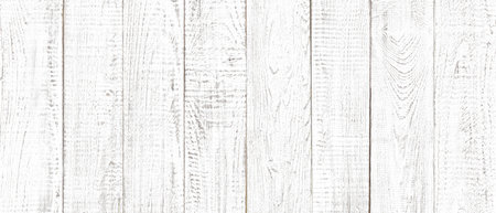 wood texture, old wood board pattern, white background with copy spaceの写真素材