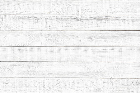 wood texture, old wood board pattern, white background with copy spaceの写真素材