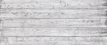 white wood texture background, wide wooden plank panel patternの写真素材