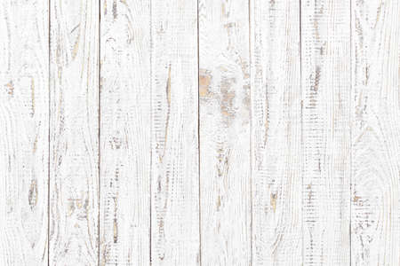 wood texture, old wood board pattern, white background with copy spaceの写真素材