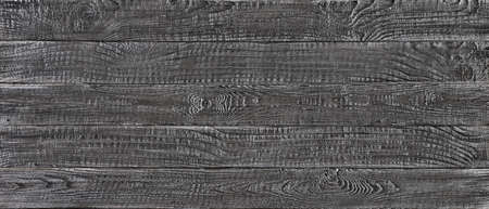 dark wood texture background, wide wooden plank panel patternの写真素材