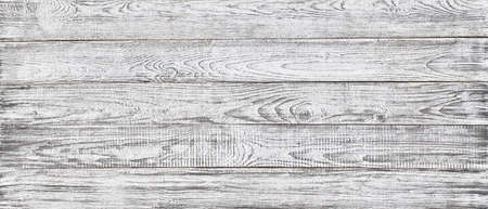 white wood texture background, wide wooden plank panel patternの写真素材