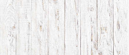 wood texture, old wood board pattern, white background with copy spaceの写真素材