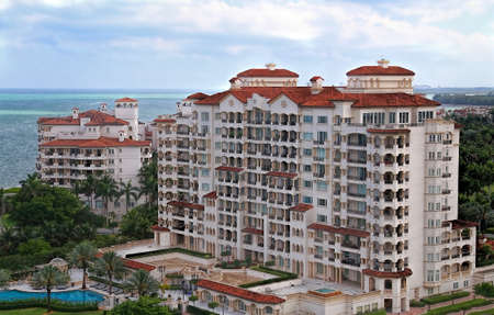 Miami harbor condominiumsのeditorial素材