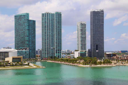 Miami harbor のeditorial素材