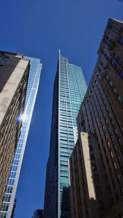 Downtown skyscrapersのeditorial素材