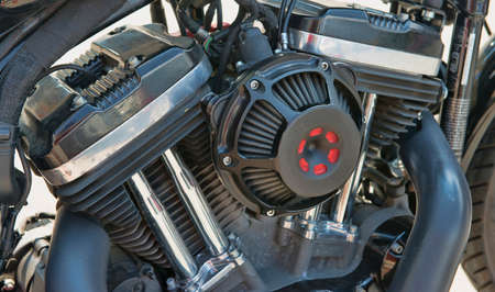 Motorcycle engineの写真素材
